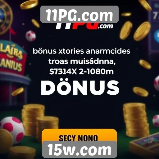 Como funciona o sistema de bônus do 11PG.com